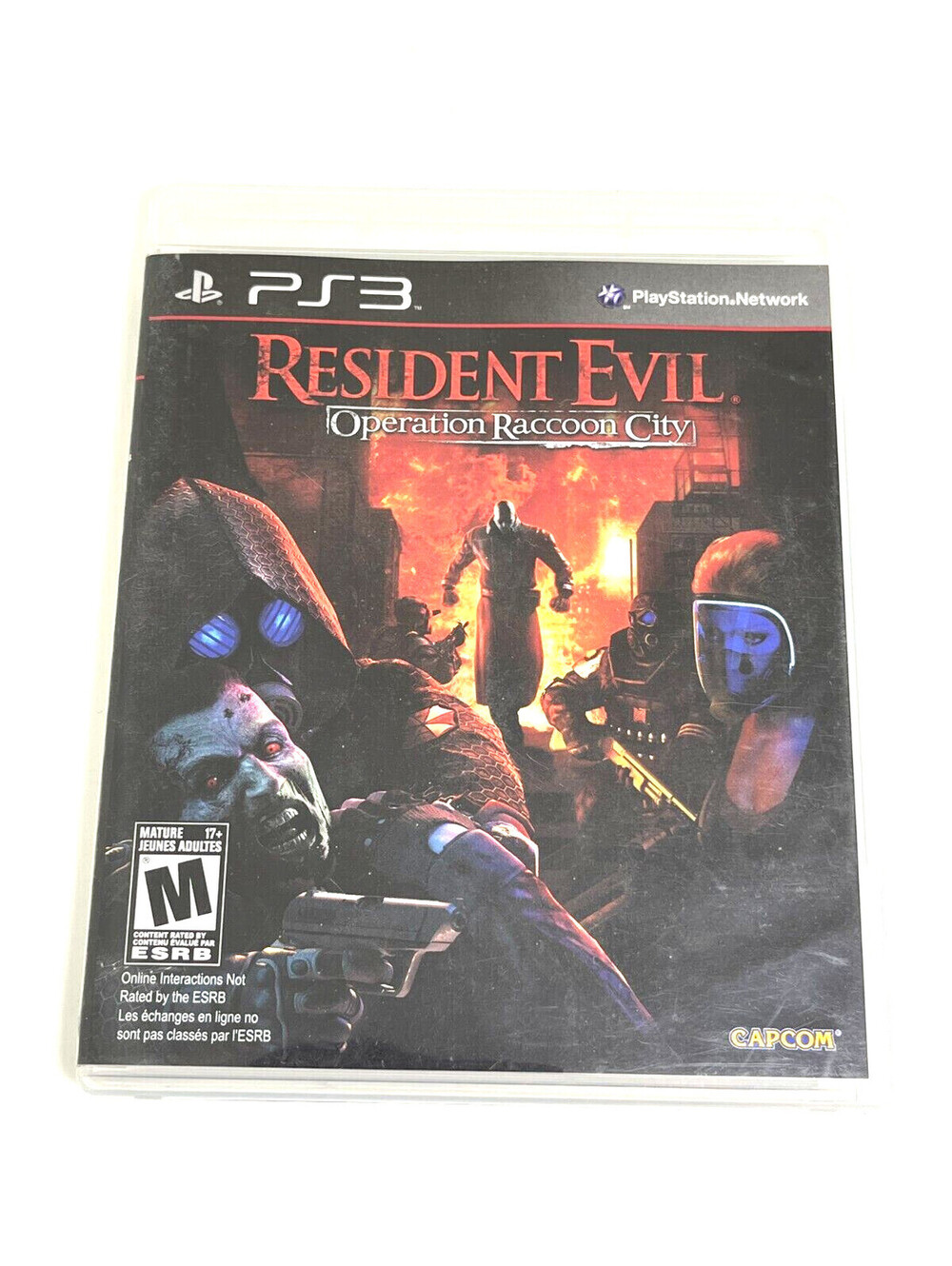 Resident Evil Operation Raccoon City Playstation 3 PS3 - With Manual